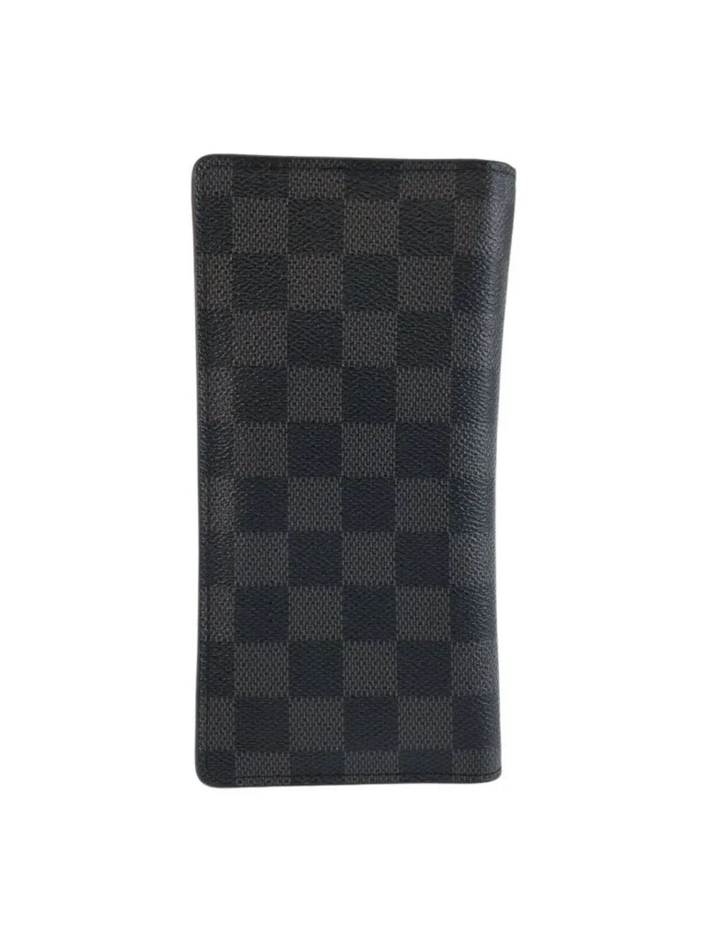 Louis Vuitton Damier Graphite Portefeuille Long Black Wallet Billfold